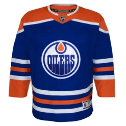 Outerstuff YouthEdmonton Oilers Home Royal BlueReplica Jersey
