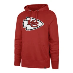 '47 BRAND Men’sKansas City Chiefs ’47 Brand Red Imprint Headline Hoodie