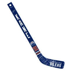 Edmonton Oilers Evander Kane Primary Logo Player Mini Stick