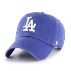 '47 BRAND Los Angeles Dodgers ’47 Brand Blue Clean Up Adjustable Hat