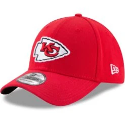 Kansas City Chiefs New Era Team Classic 39THIRTY Flex Hat – Red