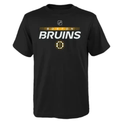 YouthBoston Bruins Fanatics Authentic Pro Prime Locker Room T-Shirt – Black