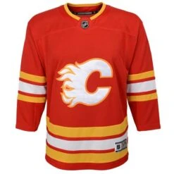 Outerstuff YouthCalgary Flames HomeReplica Jersey
