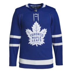 Outerstuff Men’s NHL Toronto Maple Leafs Adidas Primegreen Home Blue – Authentic Pro Jersey