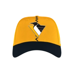 Pittsburgh Penguins Adidas Reverse Retro Flex Hat – Yellow/Black