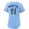 Women’sToronto Blue Jays Bo Bichette Nike Powder Blue Alternate Replica Team Jersey