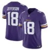 NEW ERA Men’s Minnesota Vikings Justin Jefferson Nike Vapor F.U.S.E. Limited Jersey – Purple