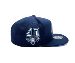 Edmonton Oilers Mitchell & Ness Ice Blue Fitted Hat – Navy -SportsCloset Clothing IMG 4019