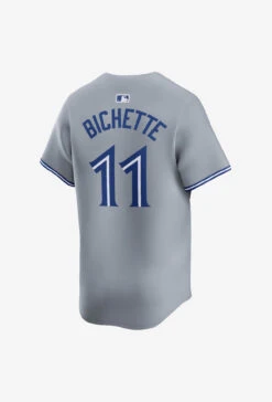 Men’sToronto Blue Jays Bo Bichette Nike Grey Road Limited Player Jersey