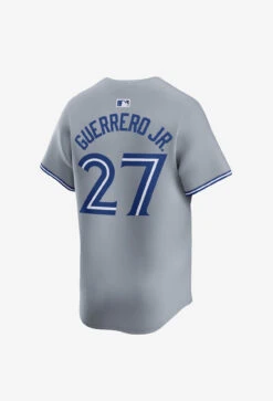 Men’sToronto Blue Jays Vladimir Guerrero Jr. Nike Grey Road Limited Player Jersey