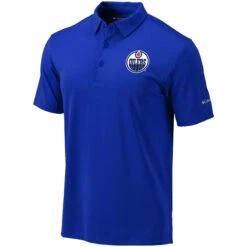 Men’sEdmonton Oilers Columbia Polo – Royal