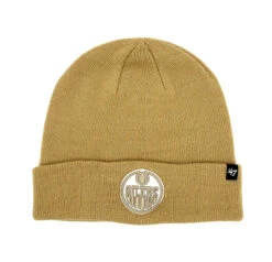 '47 BRAND Edmonton Oilers ’47 Brand Dune Raised Cuff Knit – Khaki