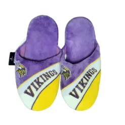 Adult Minnesota Vikings FOCO Curve Team Slipper