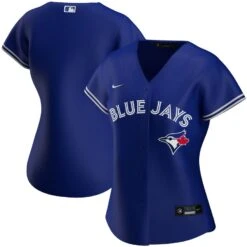 Women’sToronto Blue Jays Nike Royal Blue Alternate Replica Team Jersey -SportsCloset Clothing IMG 6478