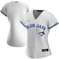 Women’sToronto Blue Jays Nike White Home Replica Team Jersey -SportsCloset Clothing IMG 6846