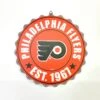 Philadelphia Flyers Bottle Cap Wall Sign