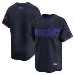 Men’s Toronto Blue Jays Nike 2024 City Connect Limited Jersey – Navy