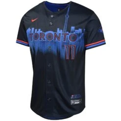 NEW ERA Youth Bo Bichette Toronto Blue Jays Nike 2024 City Connect Limited Player Jersey – Navy -SportsCloset Clothing IMG 8901