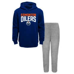 Outerstuff ChildEdmonton Oilers Fan Flare Hoodie & Pant Set