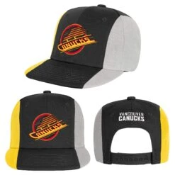 Outerstuff Youth Vancouver Canucks Ace In The Hole Snapback Hat -SportsCloset Clothing K5BOSDLM 000 CNK CANUCKS ST