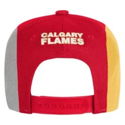 Outerstuff Youth Calgary Flames Ace In The Hole Snapback Hat -SportsCloset Clothing K5BOSDLM 000 FLM FLAMES B1