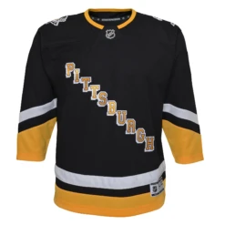Outerstuff ChildPittsburgh Penguins Alternate BlackReplica Jersey