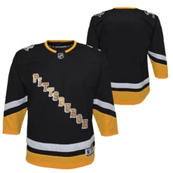 Outerstuff ChildPittsburgh Penguins Alternate BlackReplica Jersey -SportsCloset Clothing K5BSHAUF 001 PEN PENGUINS ST 1