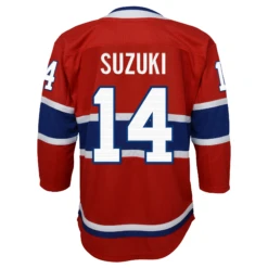 Outerstuff YouthMontreal Canadiens Nick Suzuki HomeReplica Jersey