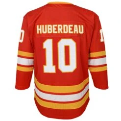 Outerstuff YouthCalgary Flames Jonathan Huberdeau Home RedReplica Jersey