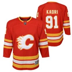 Outerstuff ChildCalgary Flames Nazem Kadri Home RedReplica Jersey -SportsCloset Clothing K5BSHCAA 001 FLMNK KADRI FLAMES ST 1
