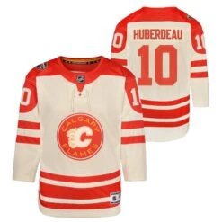 Outerstuff YouthCalgary Flames Jonathan Huberdeau Heritage Classic CreamReplica Jersey 5 Outerstuff YouthCalgary Flames Jonathan Huberdeau Heritage Classic CreamReplica Jersey -SportsCloset Clothing K5BSHDM6 000 FLMHJ HUBERDEAU FLAMES ST