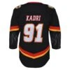 Outerstuff YouthCalgary Flames Nazem Kadri Alternate BlackReplica Jersey