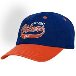 Outerstuff InfantEdmonton Oilers “My First” Tailsweep Slouch Cap