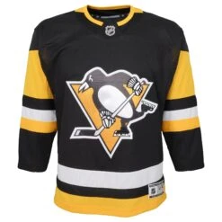 Outerstuff ToddlerPittsburgh Penguins Home BlackReplica Jersey