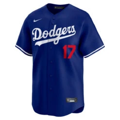 '47 BRAND Los Angeles Dodgers Shohei Ohtani Nike Royal Alternate Limited Player Jersey -SportsCloset Clothing LM25 LDA2 LD9 HU4 FF1