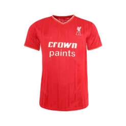 Men’s Liverpool 1985/86 Retro Home Replica Jersey – Red