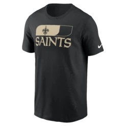 Men’s New Orleans Saints Nike 2024 NFL Sideline Air Essential T-Shirt – Black