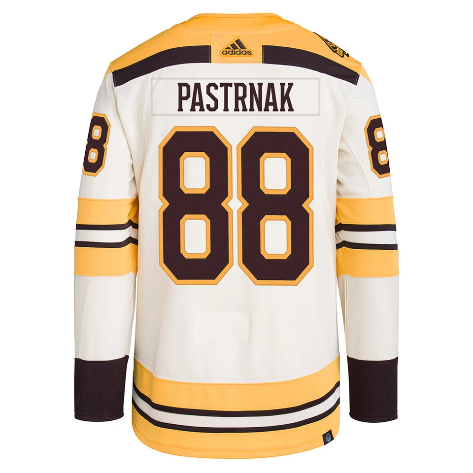 Fanatics Men’s David Pastrnak Boston Bruins Adidas Primegreen Centennial Alternate Cream Authentic Jersey With ON ICE Cresting 1 Fanatics Men’s David Pastrnak Boston Bruins Adidas Primegreen Centennial Alternate Cream Authentic Jersey With ON ICE Cresting
