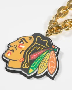 Chicago Blackhawks Primary Logo Fan Chain Necklace