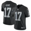 Men’s Las Vegas Raiders Davante Adams Nike Black Vapor Limited Player Jersey