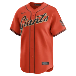 Men’sSan Francisco Giants Nike Orange Alternate Limited Jersey