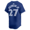 Men’sToronto Blue Jays Vladimir Guerrero Jr. Nike Royal Blue Alternate Limited Player Jersey