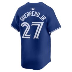 Men’sToronto Blue Jays Vladimir Guerrero Jr. Nike Royal Blue Alternate Limited Player Jersey