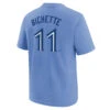 Outerstuff YouthToronto Blue Jays Bo Bichette Name & Number T-Shirt – Powder Blue