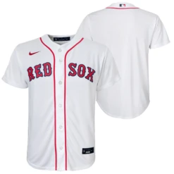 NEW ERA YouthBoston Red Sox Nike White Home ReplicaJersey -SportsCloset Clothing Z3B7ZWAB B10 BOS REDSOX ST