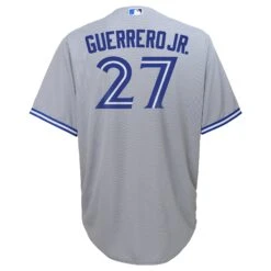YouthToronto Blue Jays Vladimir Guerrero Jr. Nike Grey Road ReplicaJersey