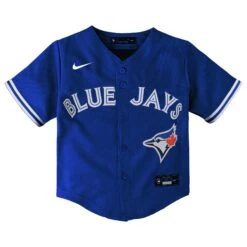 ToddlerToronto Blue Jays Nike Royal Blue Alternate Replica PlayerJersey