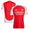 Men’s Arsenal Adidas 24/25 Home Replica Jersey – Red