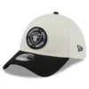 Las Vegas Raiders New Era 2022 Social Justice Inspire Change 39THIRTY 2-Tone Flex Hat – Cream/Black