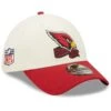 Arizona Cardinals New Era 2022 NFL Sideline Official 39THIRTY 2-Tone Flex Hat – Cream/Cardinal